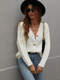 Rachael Knit Cardigan - White Ledshopy.com