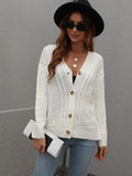 Rachael Knit Cardigan - White Ledshopy.com