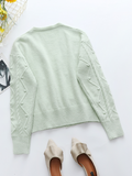 Rachaels Knit Cardigan Set - Green Ledshopy.com