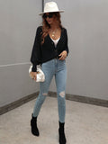 Shantall Knit Cardigan - Black Ledshopy.com