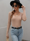 Shell Knit Top - Neutral Ledshopy.com