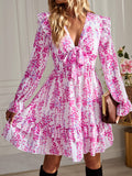 Shower Me In Florals Mini Dress - Pink Ledshopy.com