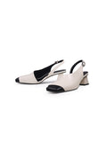 Silver Buckle Orchid Vickie Leather Sandal Ledshopy.com