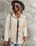 Snuggled Up Plain Jacket - Cream Ledshopy.com