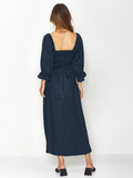 Sunset Sands Two Way Wearable Midi Dress - Navy Ledshopy.com