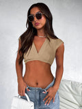 Vickee Bralette Top - Beige Ledshopy.com