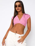 Vickee Bralette Top - Pink Ledshopy.com