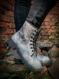 Werewolf Grey Combat Boot Ledshopy.com