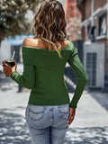 Yoweena Knit Top - Green Ledshopy.com