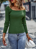 Yoweena Knit Top - Green Ledshopy.com