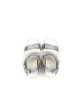 Zayla Silver Elevator Heel Strap Heel Sandal Ledshopy.com
